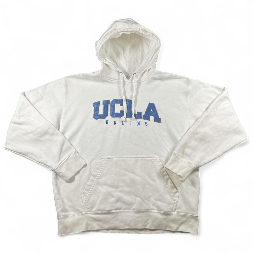 Ucla Men's White Hoodie